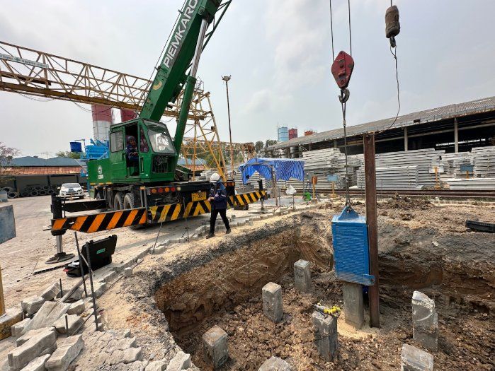 Dynamic Load Test PDA เสาเข็ม High Strain SPN Soil Engineering