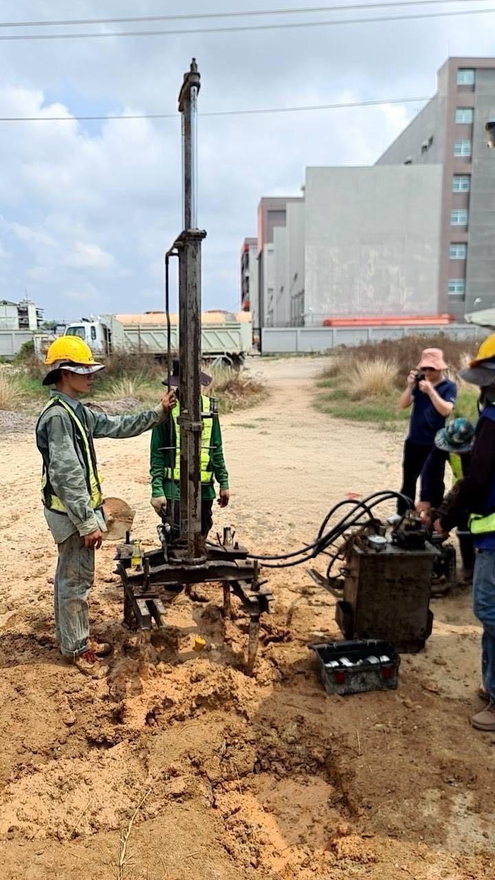 CPT Cone Penetration Test soil profile in-situ