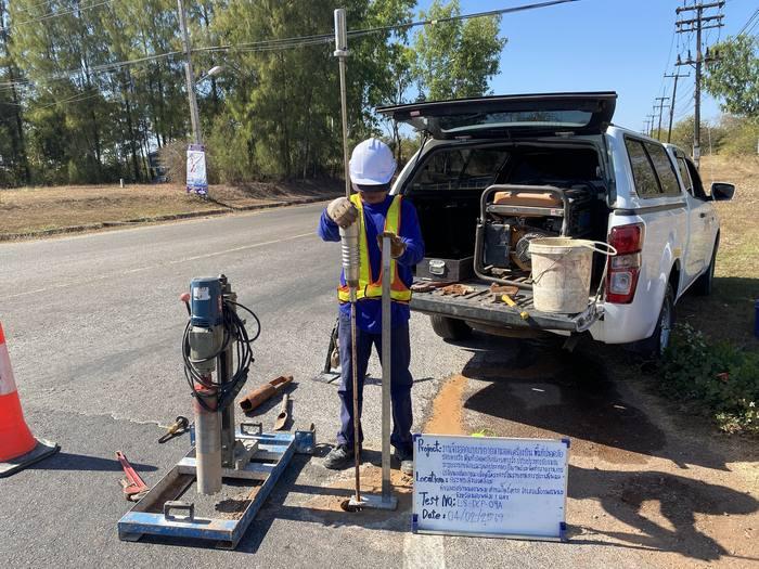 DCP Dynamic Cone Penetrometer CBR road pavement ASTM D6951