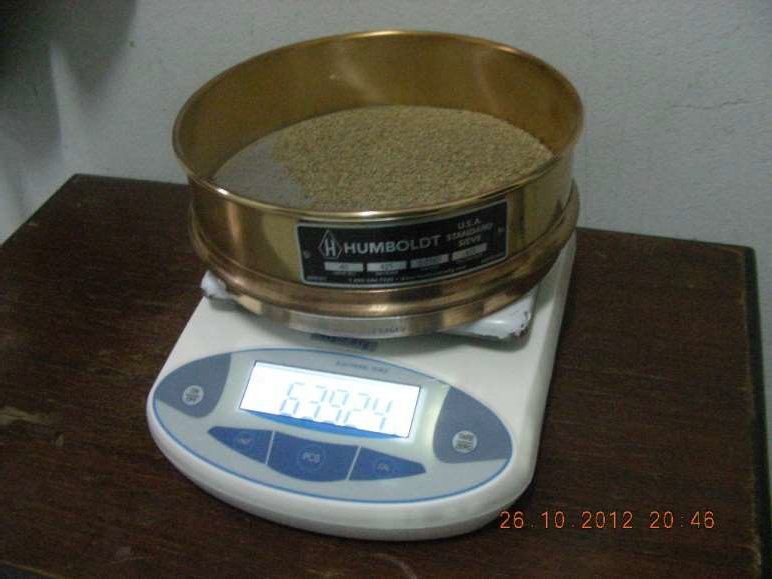 Sieve Analysis วิเคราะห์ขนาดเม็ดดิน ASTM D422 SPN